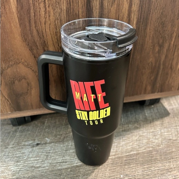 Rare Matt Rife Stay Golden Tour 2025 Gold VIP 30 Oz Tumbler Cup Mug Collectible - Picture 1 of 4